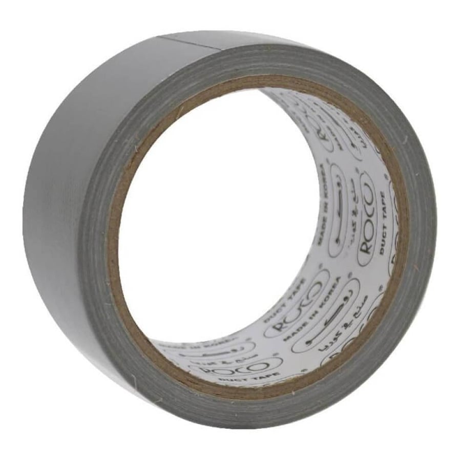Roco Tape Duct Cloth ADH Silver Bx=24 Pcs