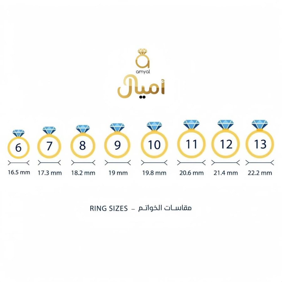 مقاسات الخواتم