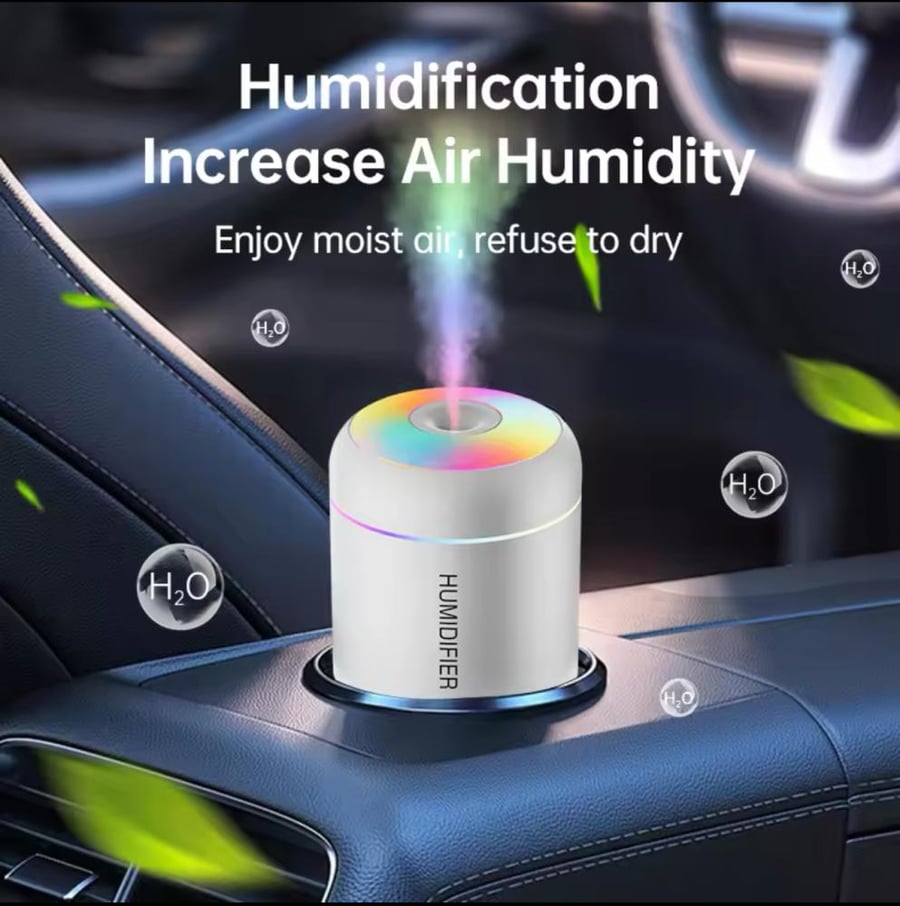 180ML Mini Air Humidifier USB Electric Aroma Diffuser Essential Oil Purifier Aromatherapy Mist Maker Lights For Car Home Bedroom -  180ML Mini Air Humidifier USB Electric Aroma Diffuser Essential Oil Purifier Aromatherapy Mist Maker Lights For Car Home Be