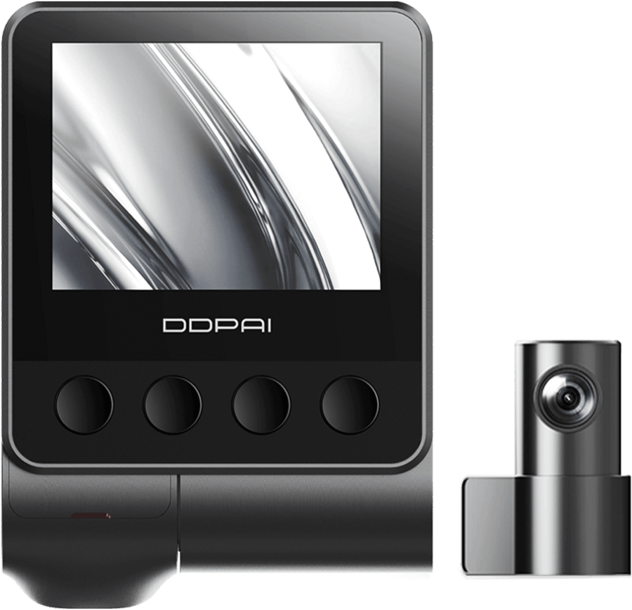 داش كام DDPAI Z50 pro 4K كاميرا أمامية وخلفية GPS