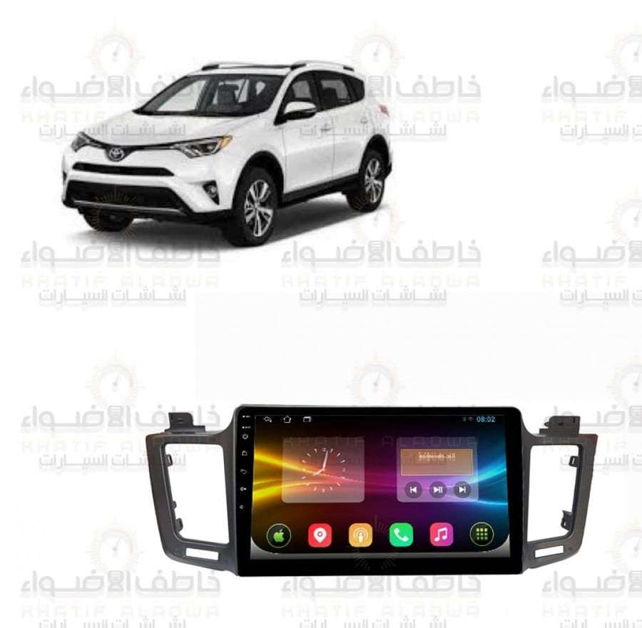 شاشة تويوتا راف فور 2014-2019