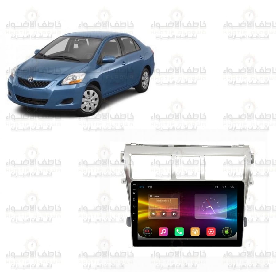شاشة تويوتا يارس 2006-2013