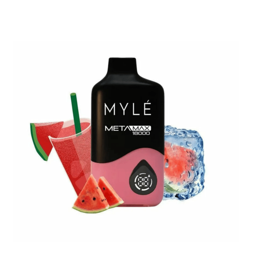 سحبة مايلي ميتا ماكس واتر مليون ايس 50نكتين 18000 – MYLE META MAX 18000 Puffs