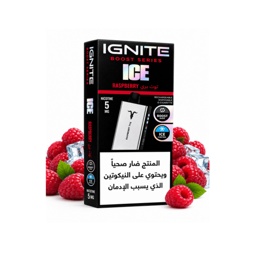 سحبة اجنايت توت بري 50نكتين 40000  IGNITE 40K V400 ICE