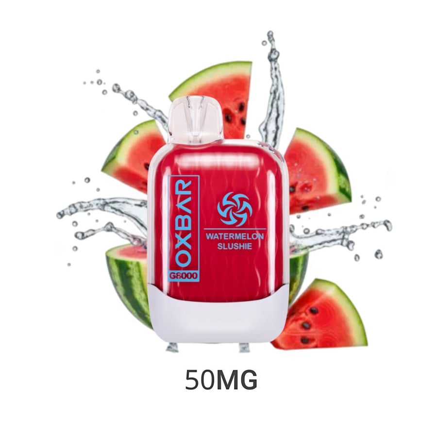 سحبة  8000 من اوكس بار 50MG OXBAR G8000بطيخ سبلاش