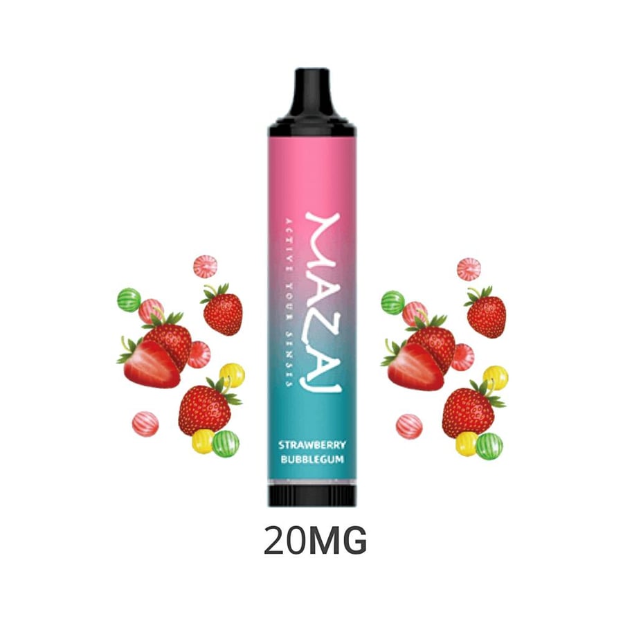 A mood booster ready, Demon flavor, 20 pieces, strawberry, gum, 5000, Masha.