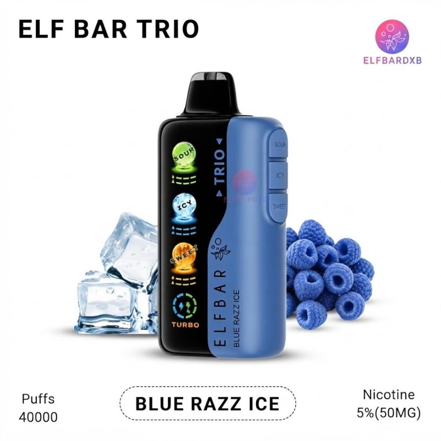 سحبة الف بار بلوراز ايس40 ألف 50 نيكوتين — Elf Bar 40K 50 Nicotine
