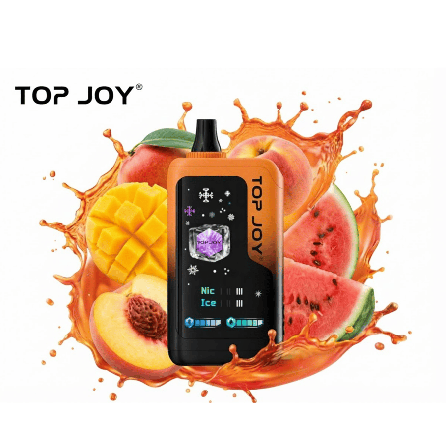 سحبة توب جوي خوخ مانجو بطيخ ايس60 ألف 50 نيكوتين — Top Joy 60K 50 Nicotine