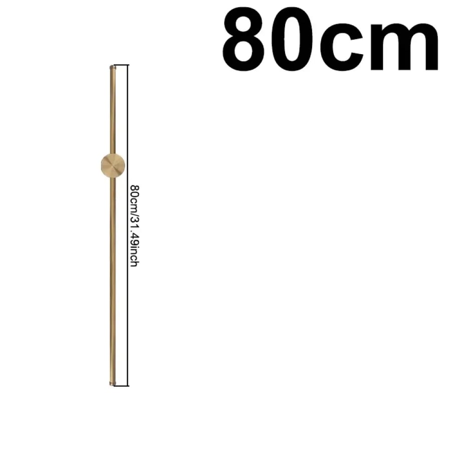 مصباح جداري LED حديث 100/120 سم ذهبي أبيض