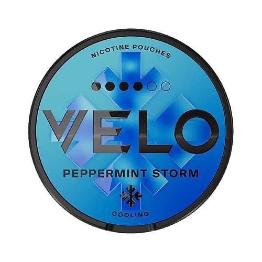 اظرف نيكوتين فيلو نكهة نعناع VELO FREZING PEPPER MINT 17mg