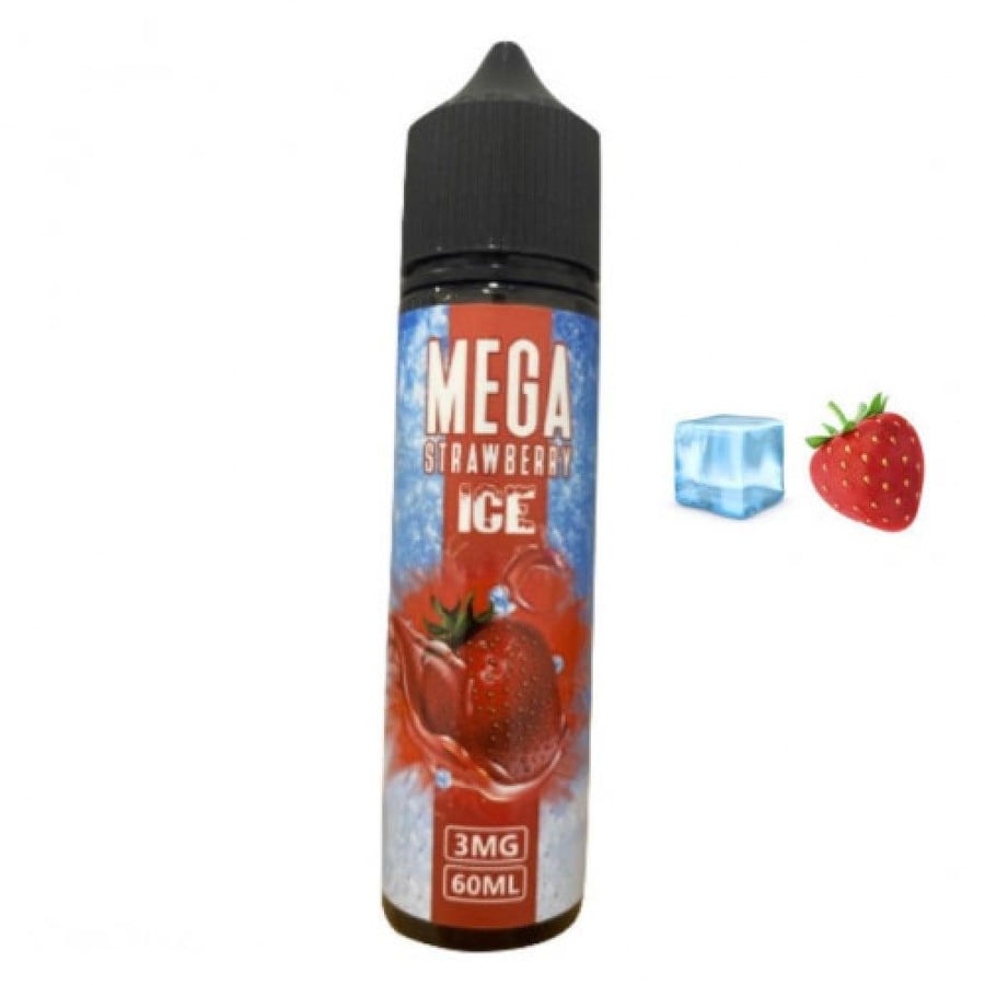 نكهة فيب ميجا فراولة ايس MEGA Strawberry ICE 60ml/3mg