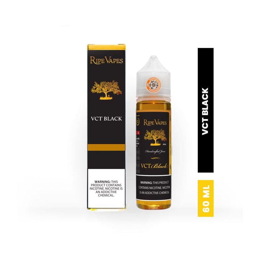 نكهه vct بلاك 3 نيكوتين VCT Black 3mg NicotineRipe Vapes