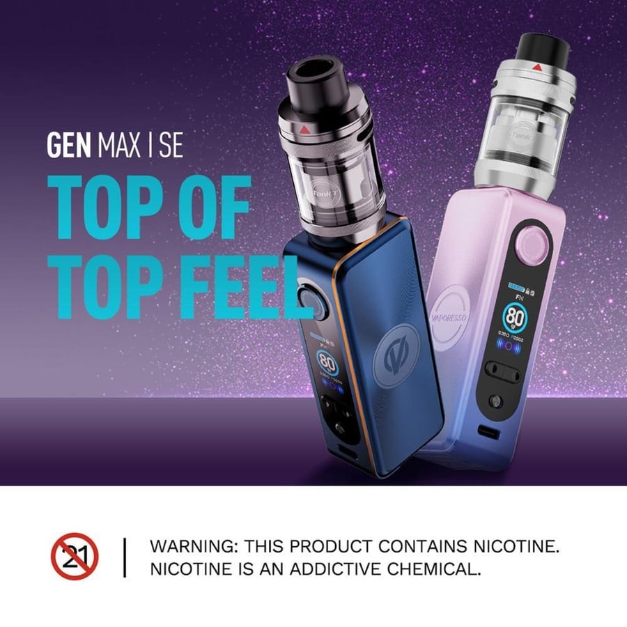 شيشة جين اس اي من فابريسو Vaporesso GEN SE 80W