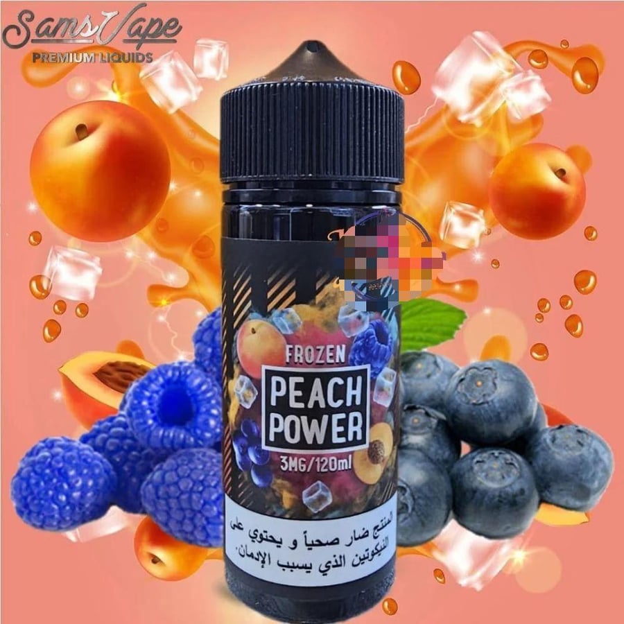 نكهه خوخ باور ايس 120ml