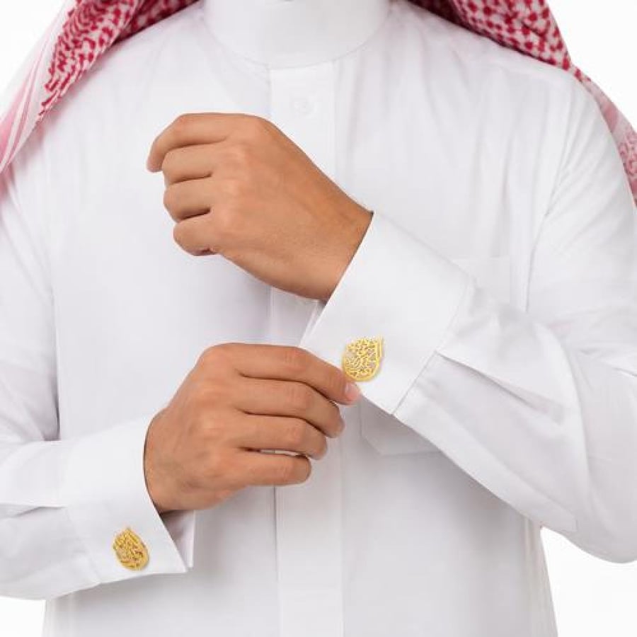 كبك رجالي ذهبي أنيق