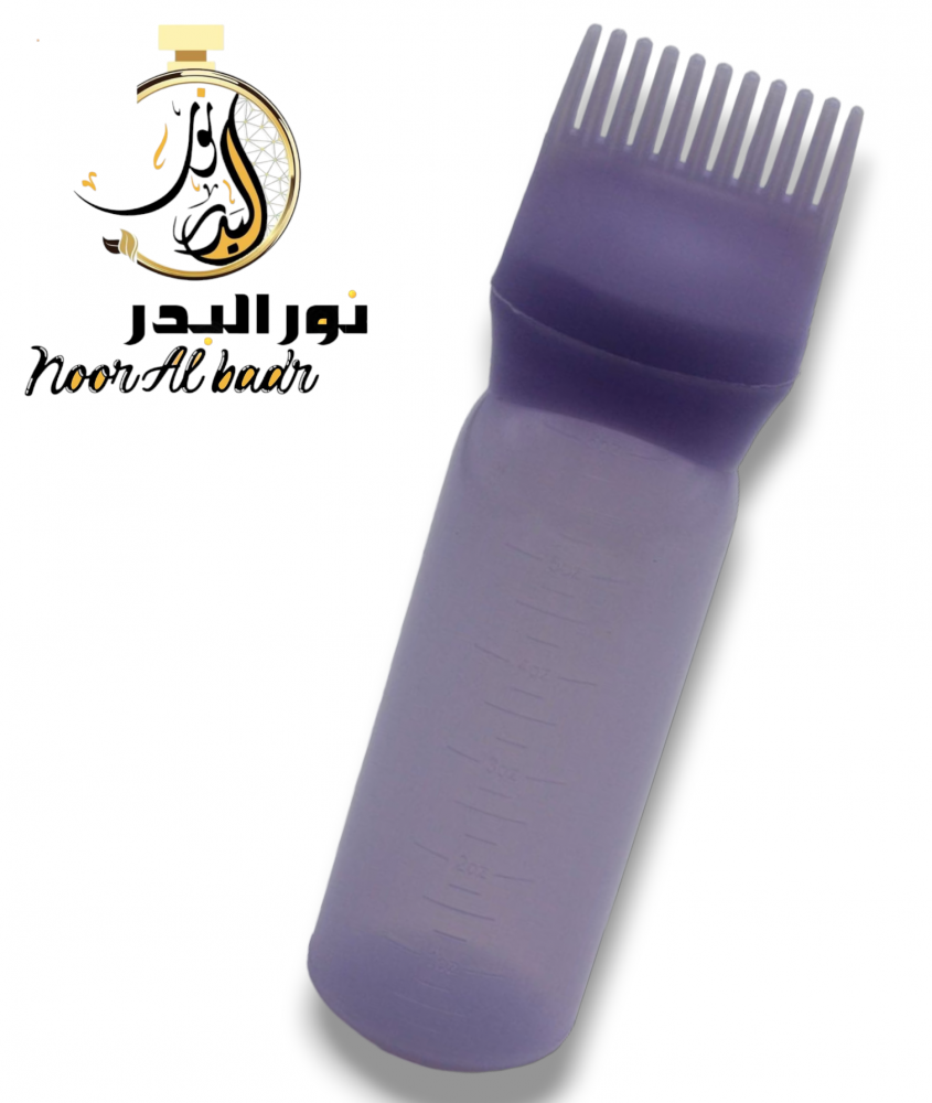 مشط لتوزيع الزيت على الشعر