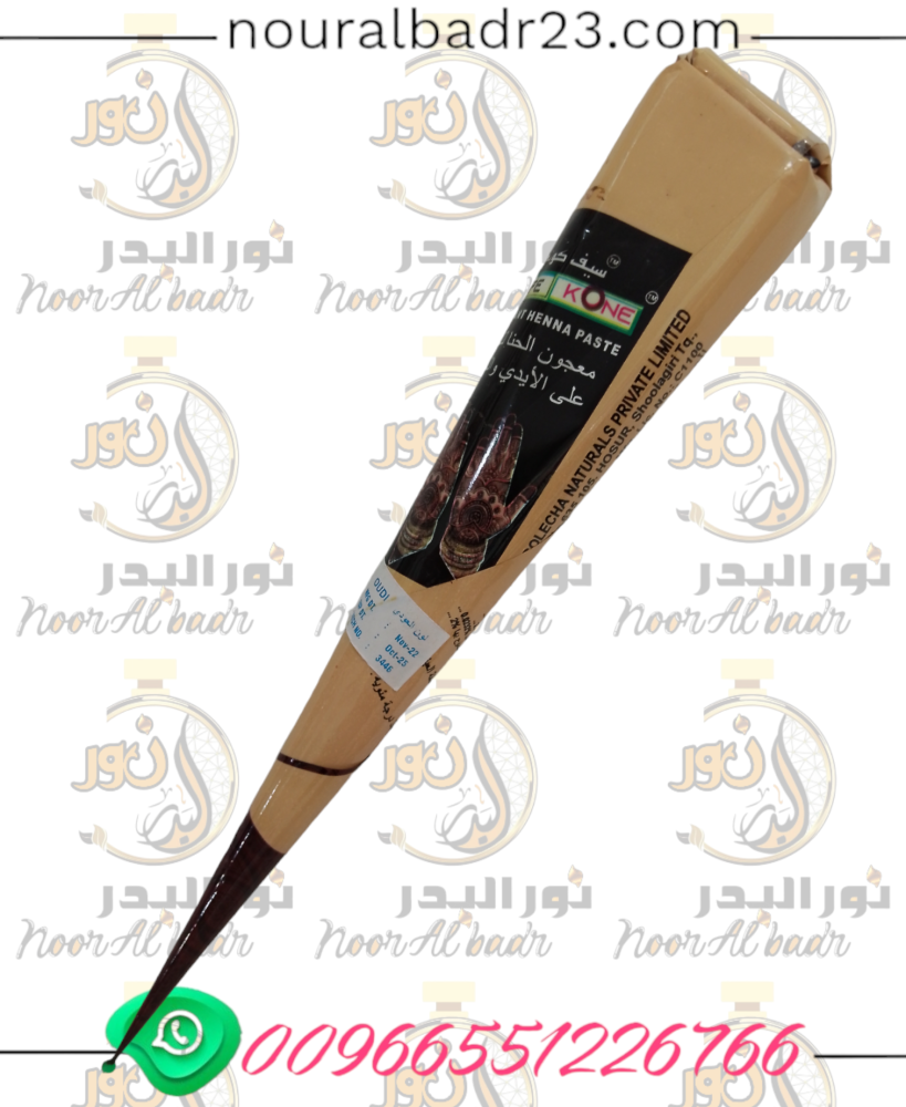 معجون قمع حناء للنقاش القدمين واليدين لون عنابي غامق-05