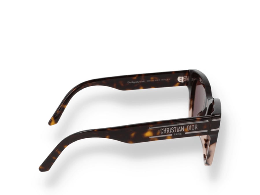 DIOR DIORSIGNATURE B4I 25D0 Tortoise 52 19 نظارة شمسية