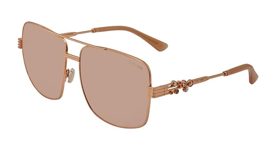 JIMMY CHOO TONIA S BKU 2S 61 نظارة شمسية