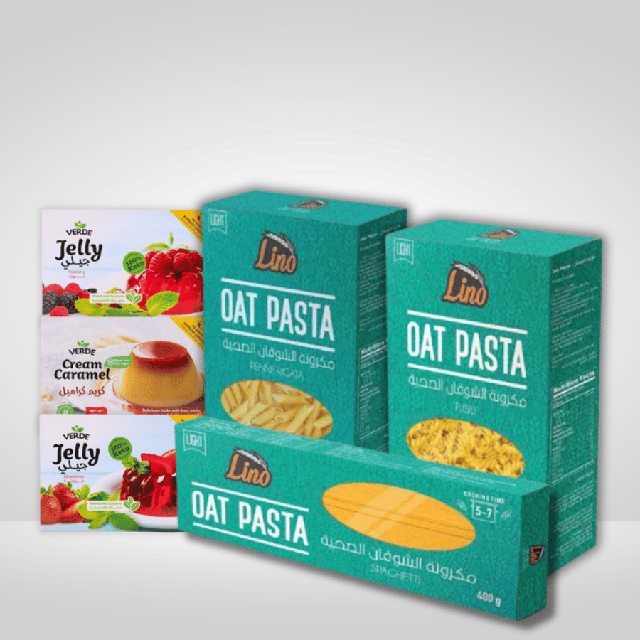 باكج المكرونة والحلى الصحي - Healthy Pasta And Dessert Bundle