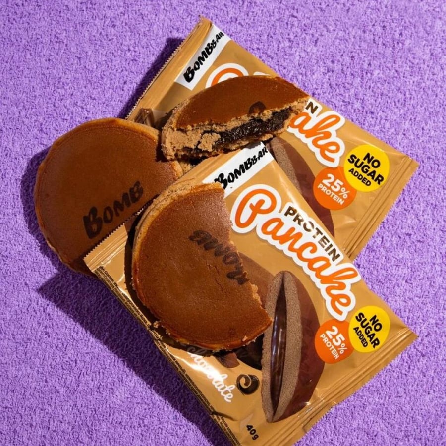 بانكيك بروتين من بومبار نكهة دبل شوكليت 40جم - Bombbar Protein Pancake Double Chocolate 40g