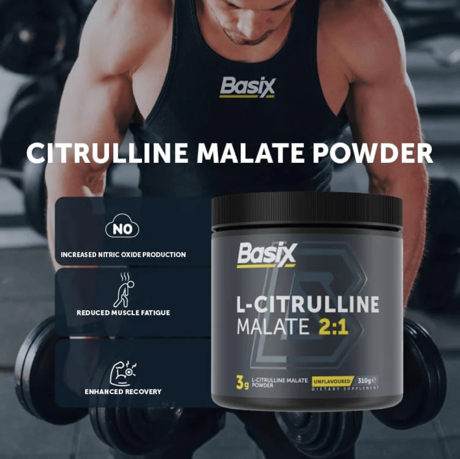 سيترولين مالات من بيسكس بدون نكهة BasiX L-CITRULLINE - 310g