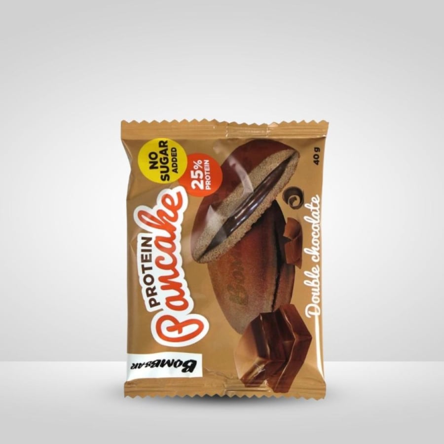 بانكيك بروتين من بومبار نكهة دبل شوكليت 40جم - Bombbar Protein Pancake Double Chocolate 40g