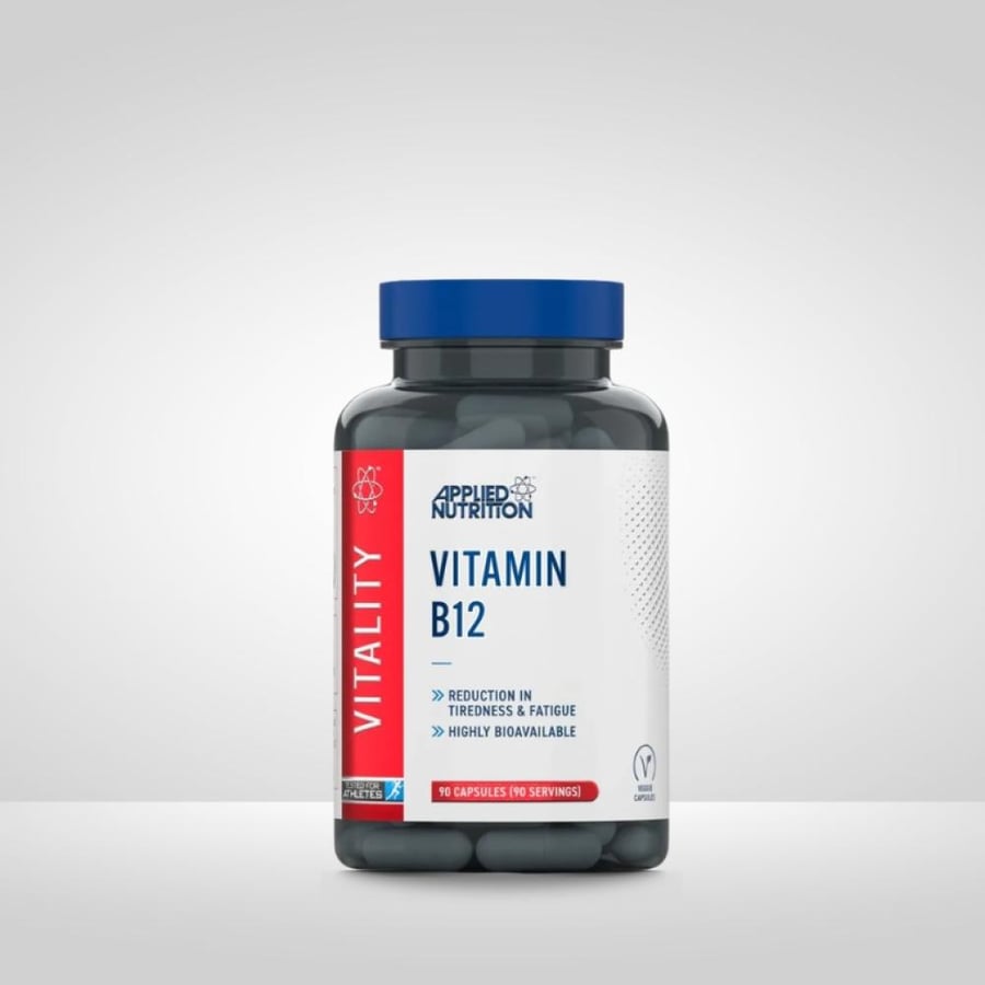 فيتامين ب12 فيتاليتي من ابلايد نيوتريشن 90 كبسولة - Applied Nutrition Vitality Vitamin B12 90 Capsules