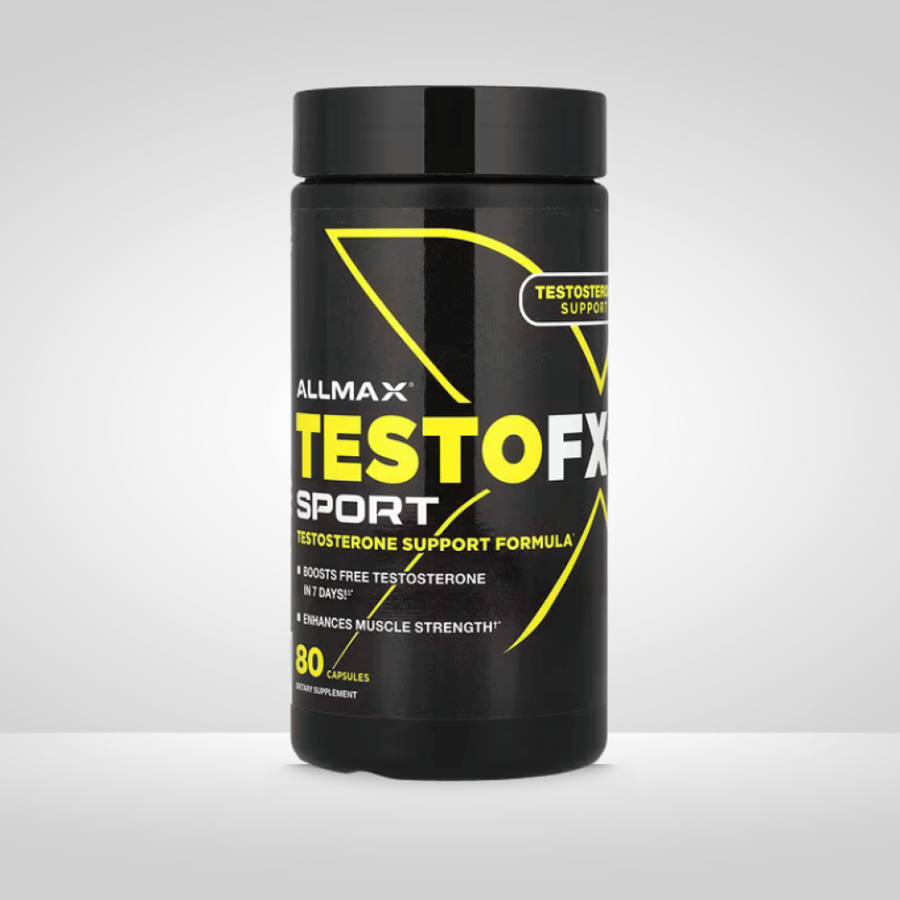 مكمل دعم التستوستيرون اولماكس تستو اف اكس 80 كبسولة - Allmax TestoFX