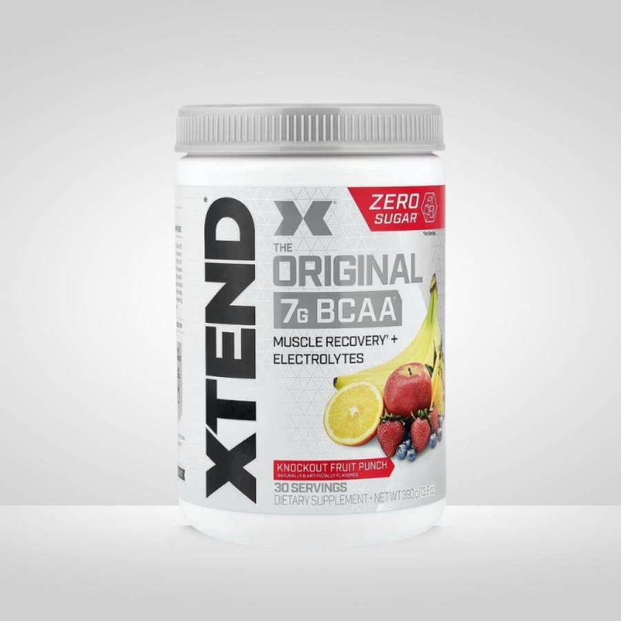 بي سي ايه ايه اوريجينال من اكستند نكهة فروت بانش 30 سيرف - XTEND Original BCAA Knockout Fruit Punch 30 Servings