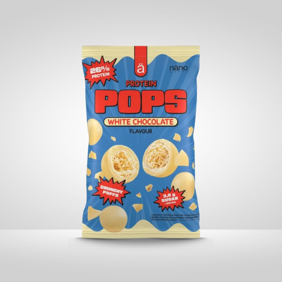 بروتين بوبس من نانو سابس وايت شوكليت 38جم - Nano Supps Protein Pops