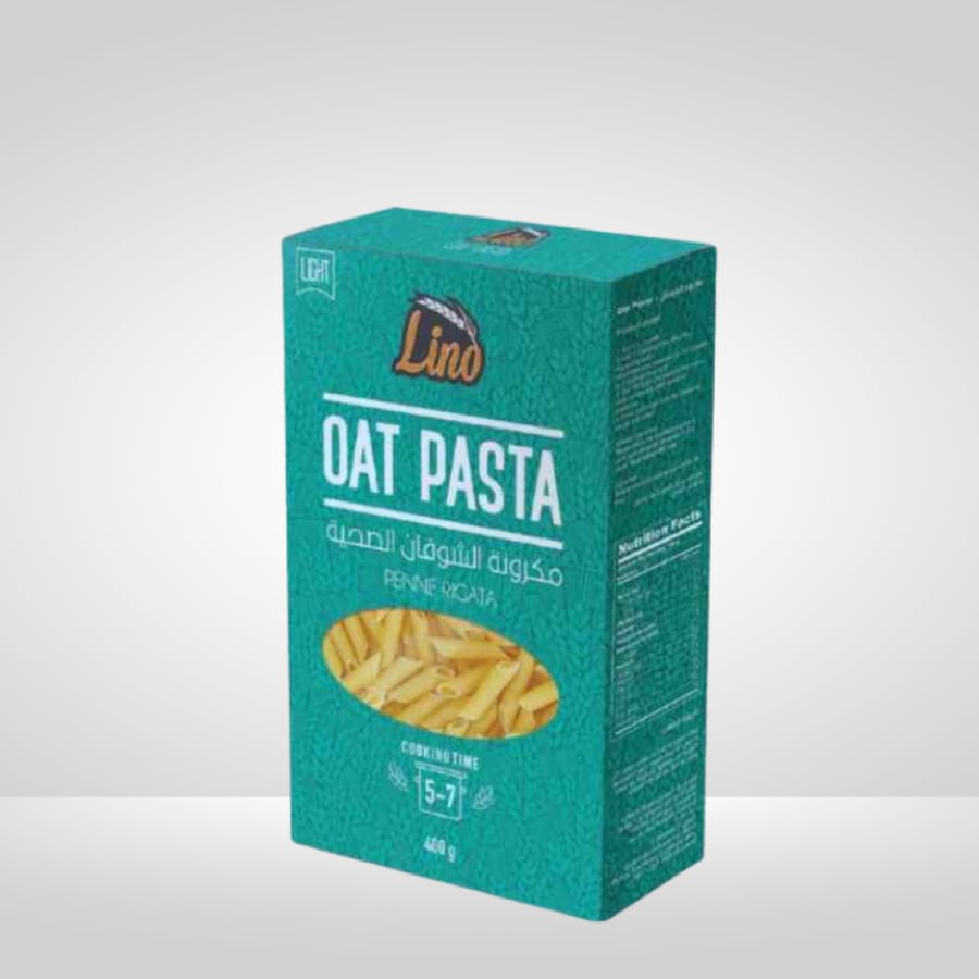 مكرونة الشوفان قلم من لينو 400جم - lino oat pasta penne rigata