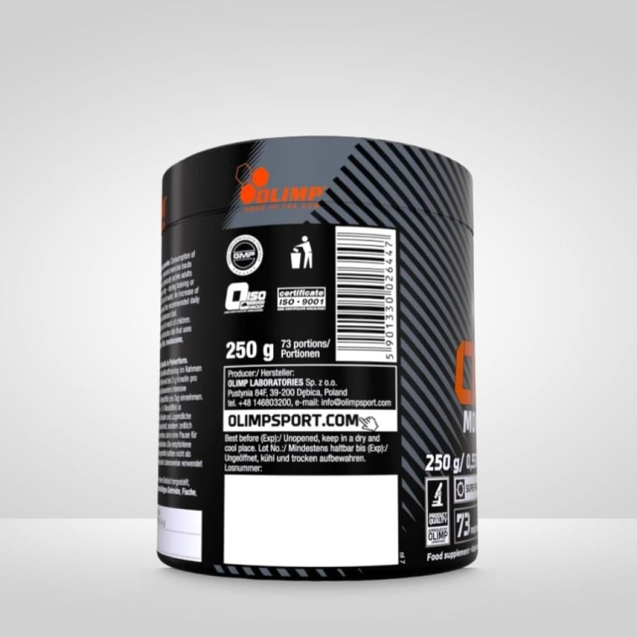 كرياتين مونوهيدرات نقي من اوليمب سبورت نيوتريشن بدون نكهة 250جم - Olimp Sport Nutrition Creatine Monohydrate Micronized Unflavoured 250g