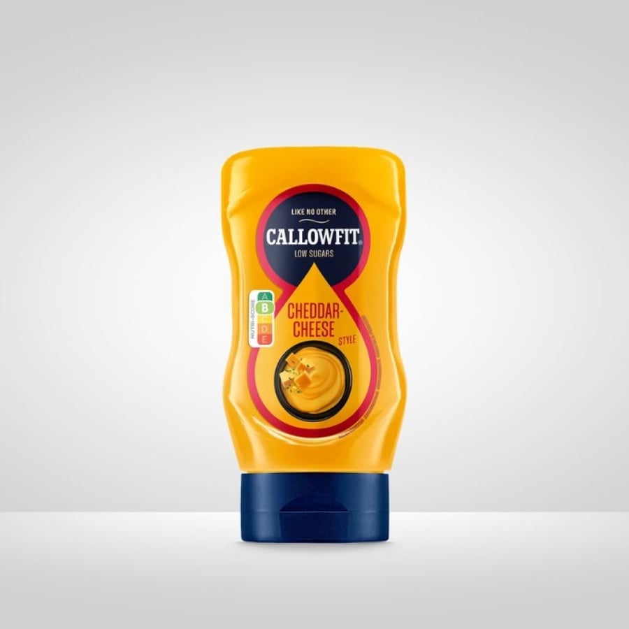 صوص صحي من كالوفيت نكهة جبن الشيدر 300مل - Callowfit Healthy Sauce Cheddar Cheese 300ml