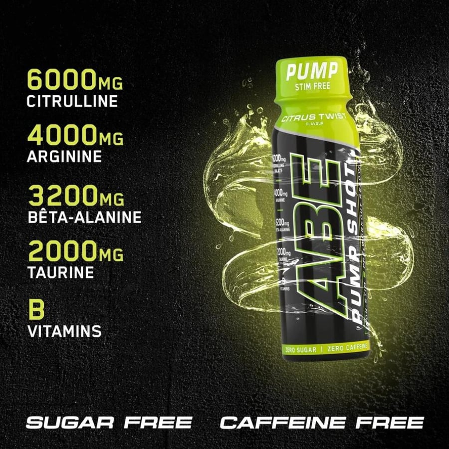بامب بري وورك اوت شوت من ايه بي اي نكهة حمضيات 100مل - ABE Pump Shot Citrus Twist 100ml