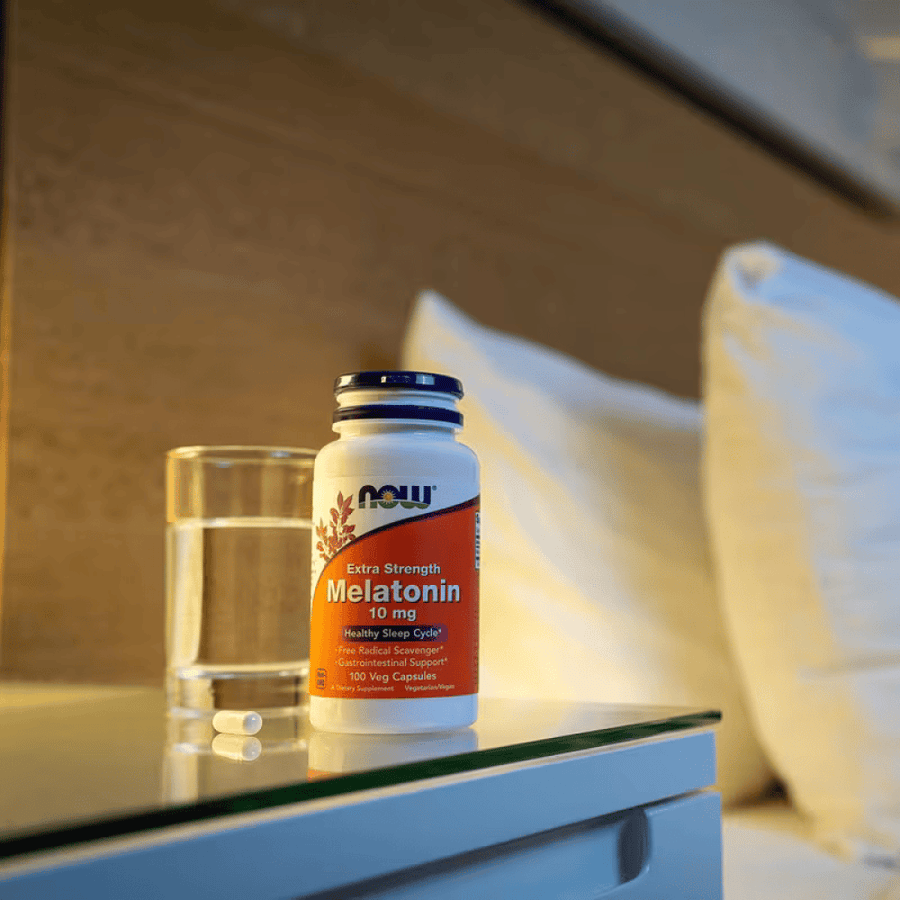 ميلاتونين 10مجم من ناو فودز 100 كبسولة نباتية - Now Foods Melatonin 5 mg