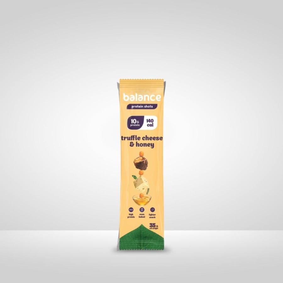 بالانس بروتين شوتس جبنة بالترافل والعسل 35جم - Balance Protein Shots Truffle Cheese & Honey 35g