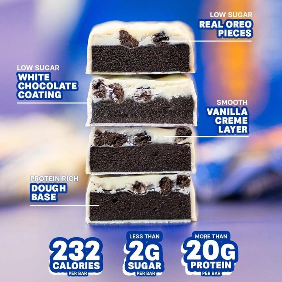 بروتين بار جرينيد وايت اوريو 60 جم - Grenade - Carb Killa High Protein Bar Oreo White 60g