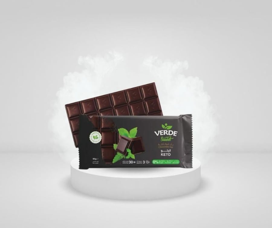 بار شيكولاته كيتو من فيردي 90جم - Verde Keto Chocolate Bar