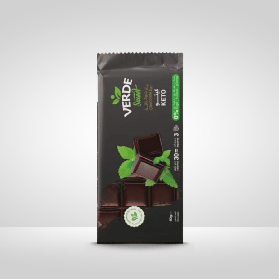 بار شيكولاته كيتو من فيردي 90جم - Verde Keto Chocolate Bar