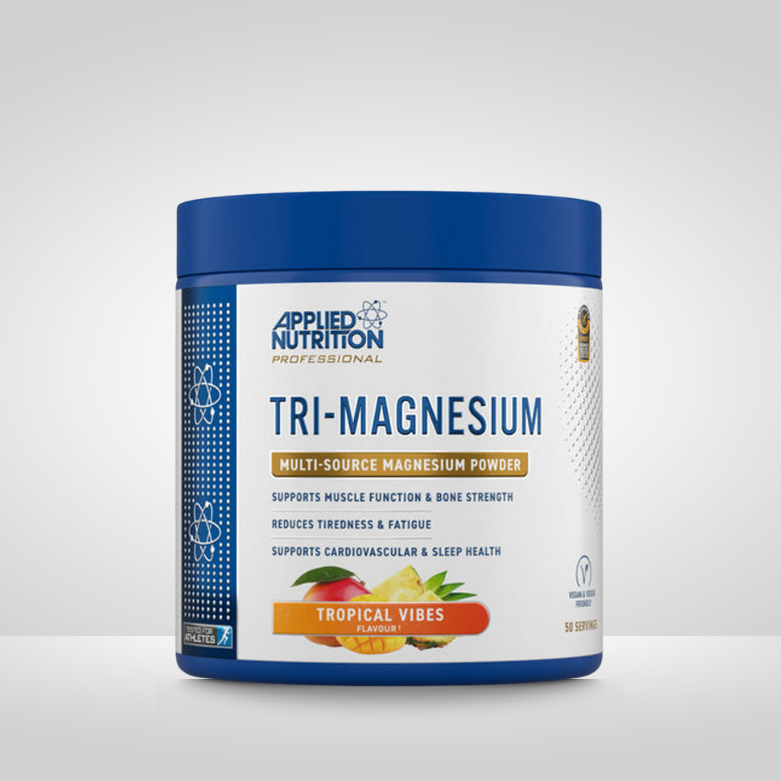 ابلايد نيوترشن ثلاثي المغنيسيوم نكهة الفواكه الاستوائية 200جم  Applied Nutrition Tri Magnesium Tropical vibes