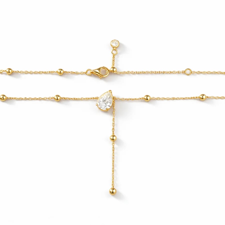 Minimalist Teardrop Necklace
