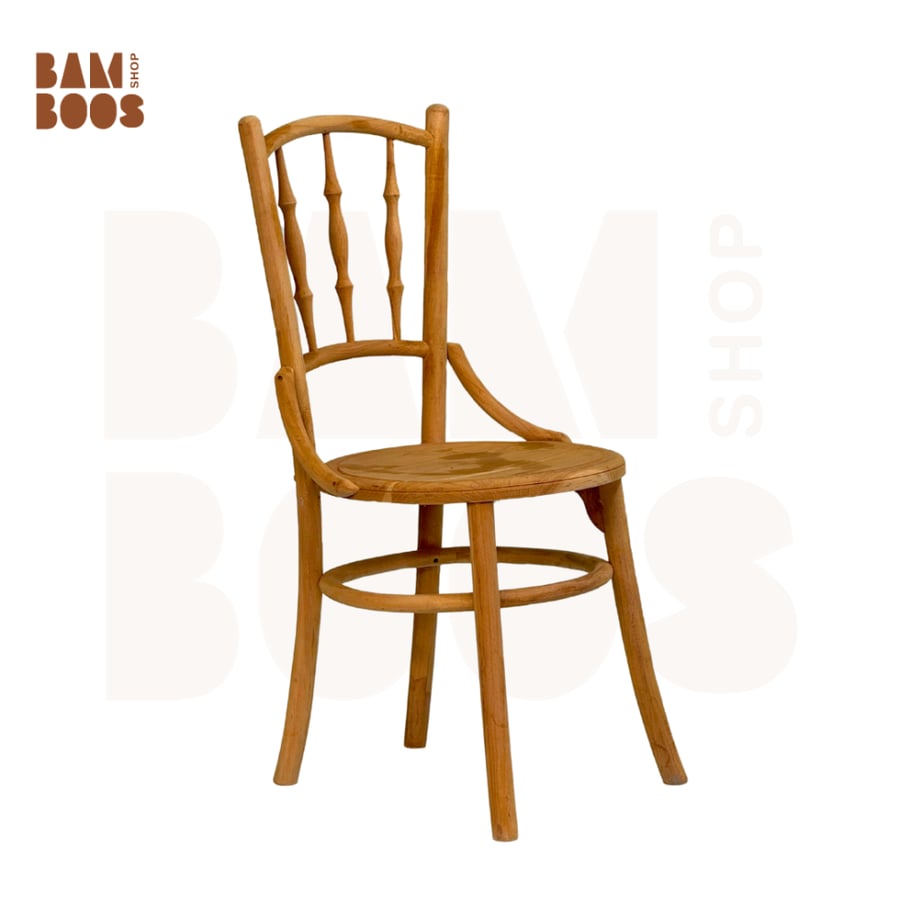 Natural teak wood chair