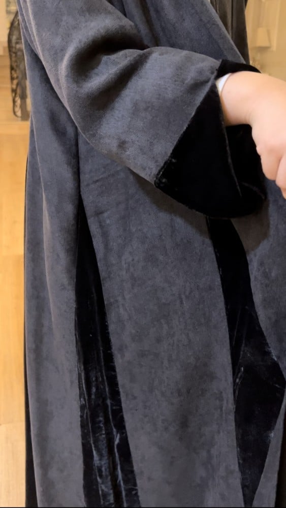 عباية سوسن ) فماش جوخ بتدخيلات مخمل