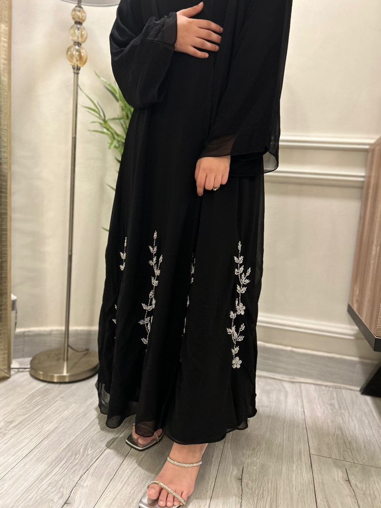 عباية وجدان )شك شيفون كلوش
