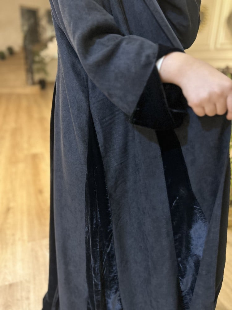 عباية سوسن ) فماش جوخ بتدخيلات مخمل