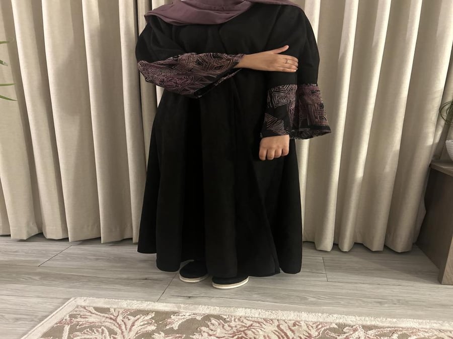 عباية سناء ) شمواه بااكمام شال كشميري