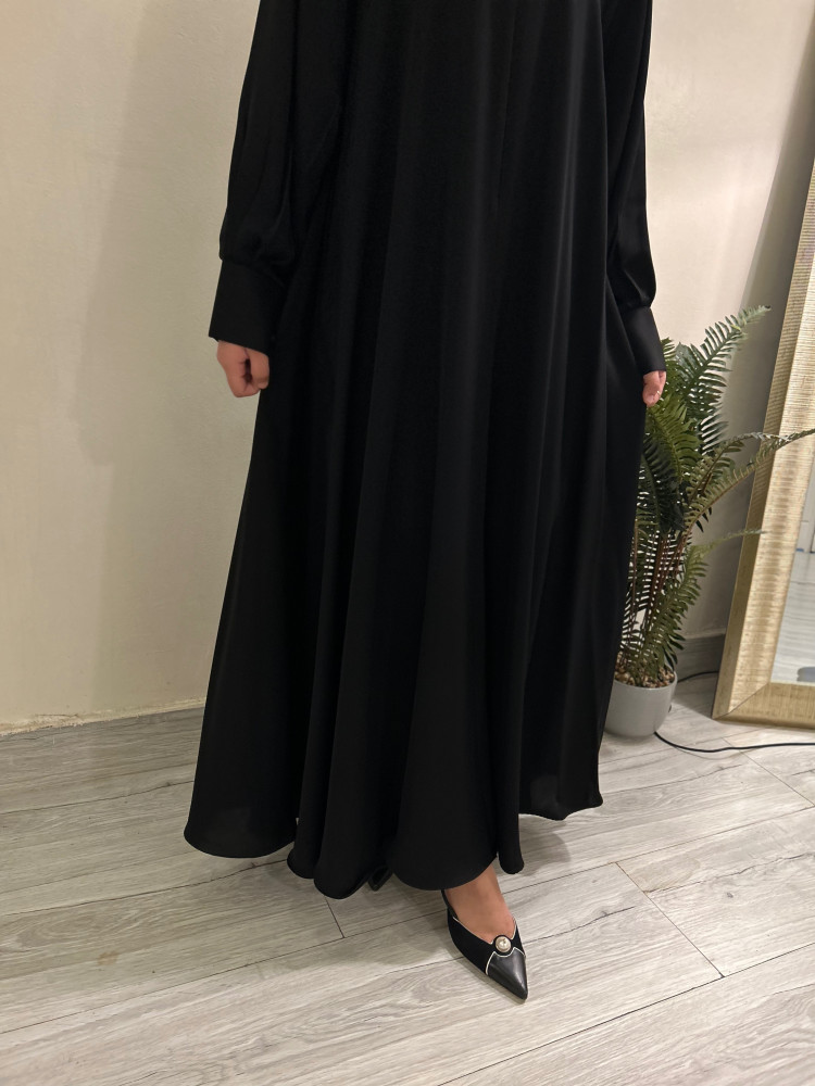 عباية دوام أنيقة  دبل كلوش