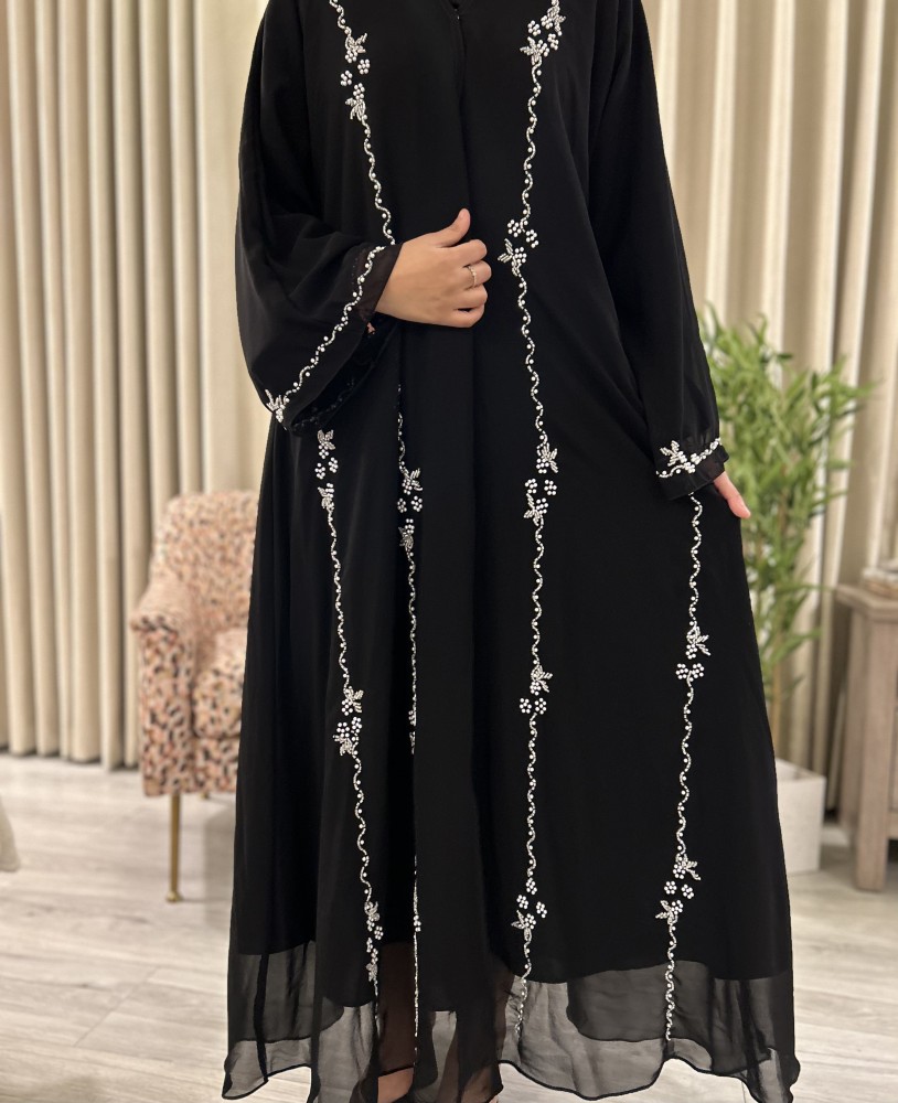 عباية لميس )شيفون شك ولولو صغير