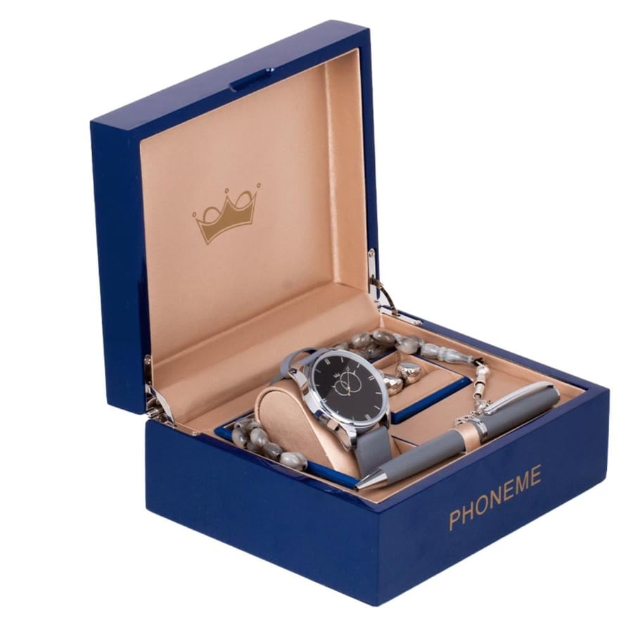Luxury pen set, Bakbak watch